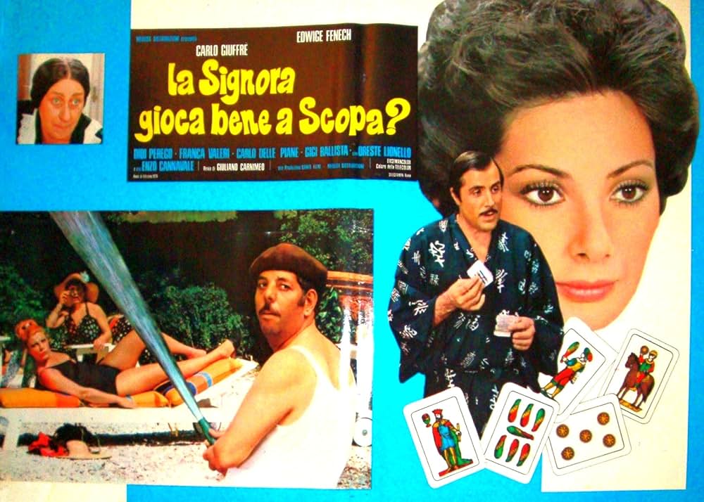La signora gioca bene a scopa?（原題）の写真