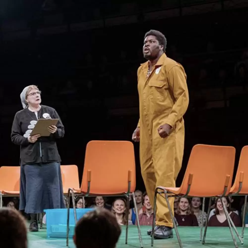 「ナショナル・シアター・ライヴ 2020 「真夏の夜の夢」」フェリシティ・モンタギュー & Hammed Animashaunの画像