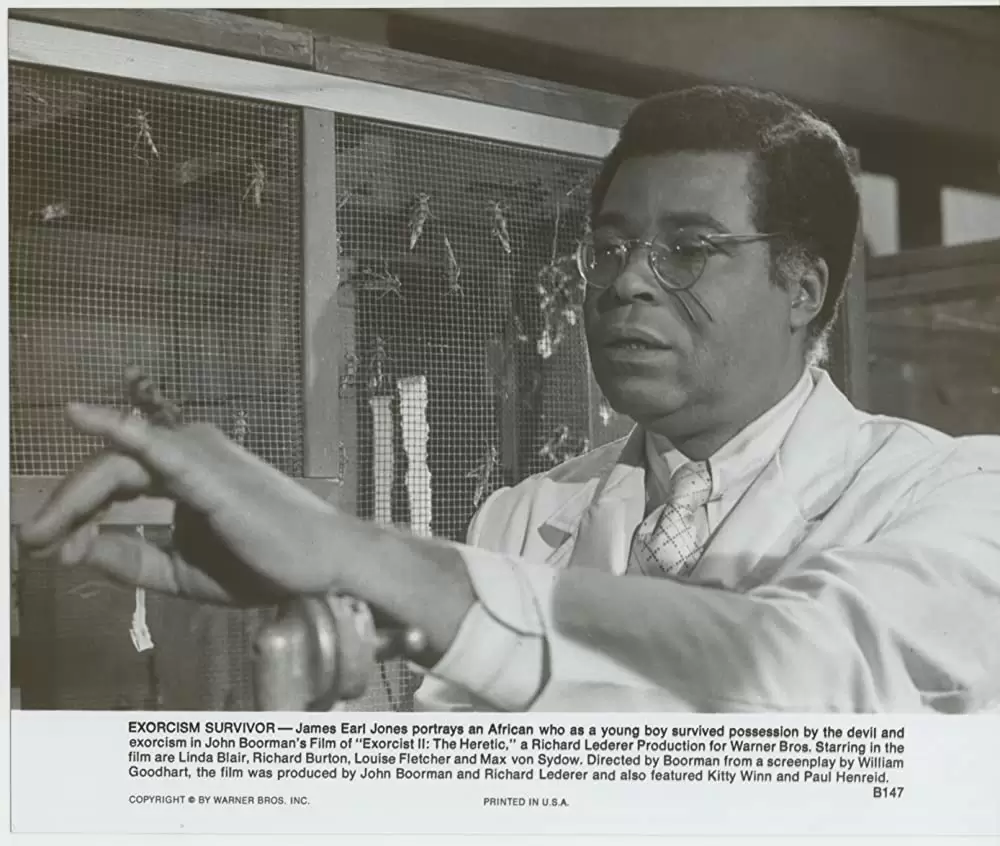 「エクソシスト2」ジェームズ・アール・ジョーンズの画像
