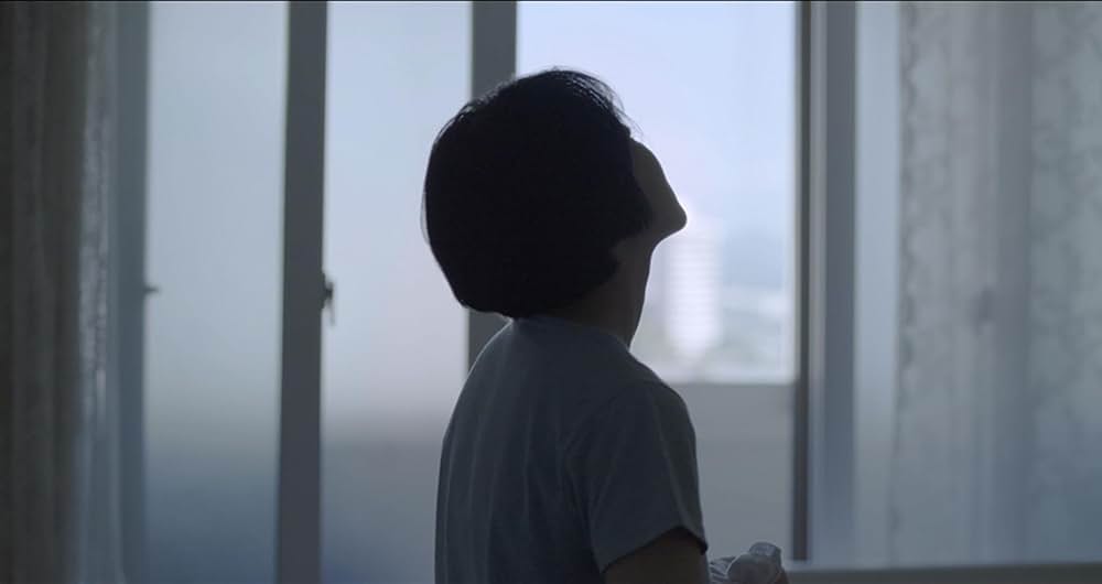 母と花の写真