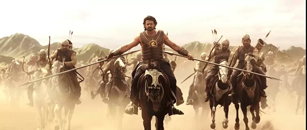 「バーフバリ 伝説誕生」プラバースの画像