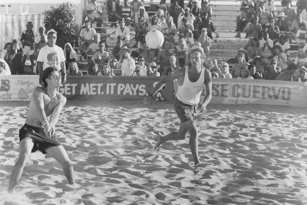 ビーチバレーに賭けた夏の画像