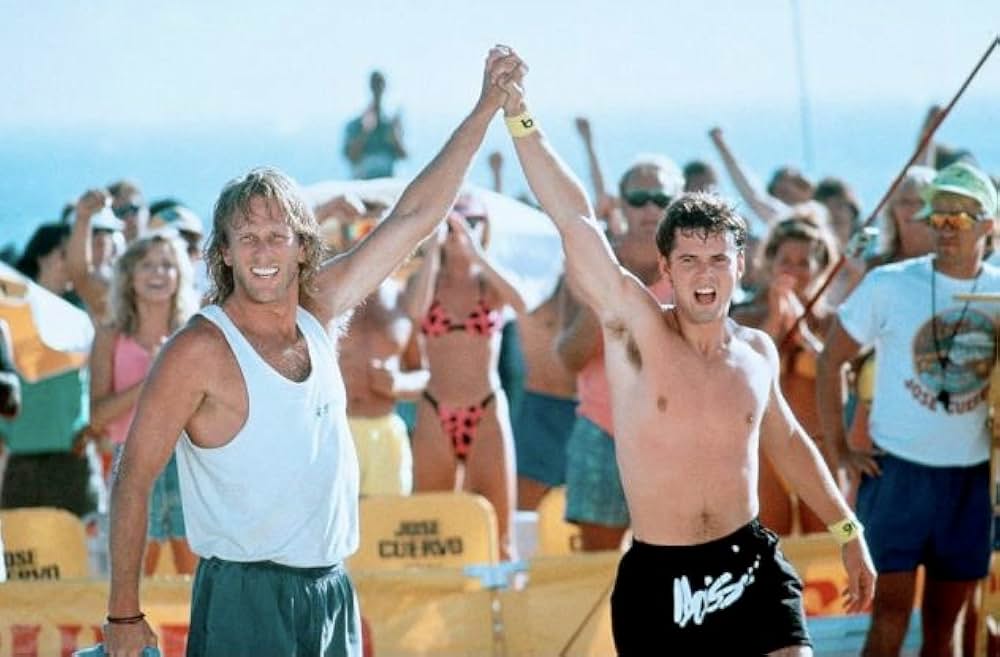 ビーチバレーに賭けた夏の画像