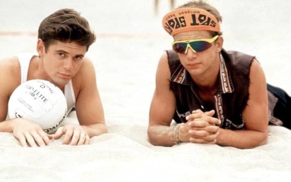 ビーチバレーに賭けた夏の画像