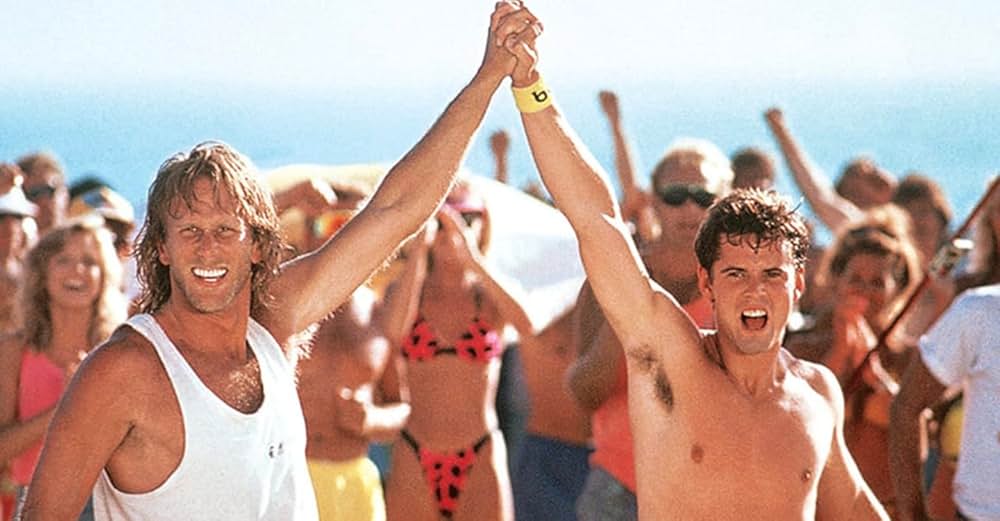 ビーチバレーに賭けた夏の写真