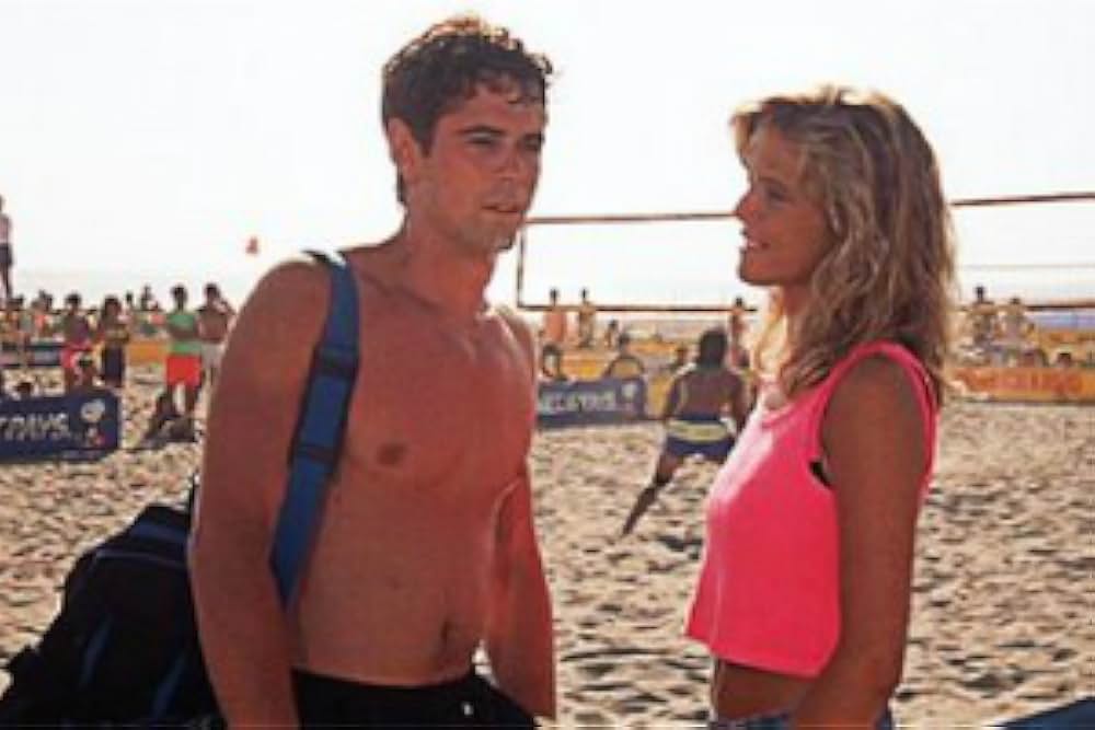 ビーチバレーに賭けた夏の画像