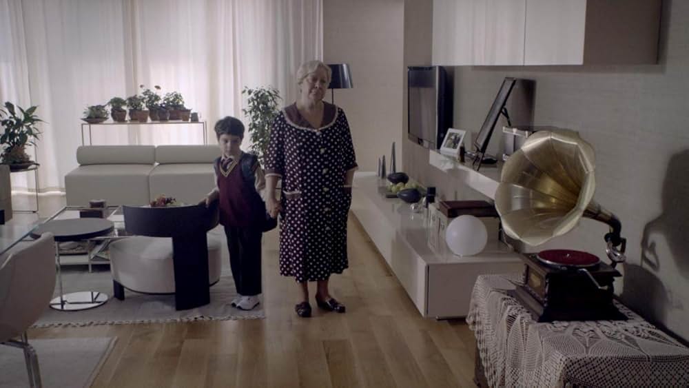 プラタナスの樹の下での画像