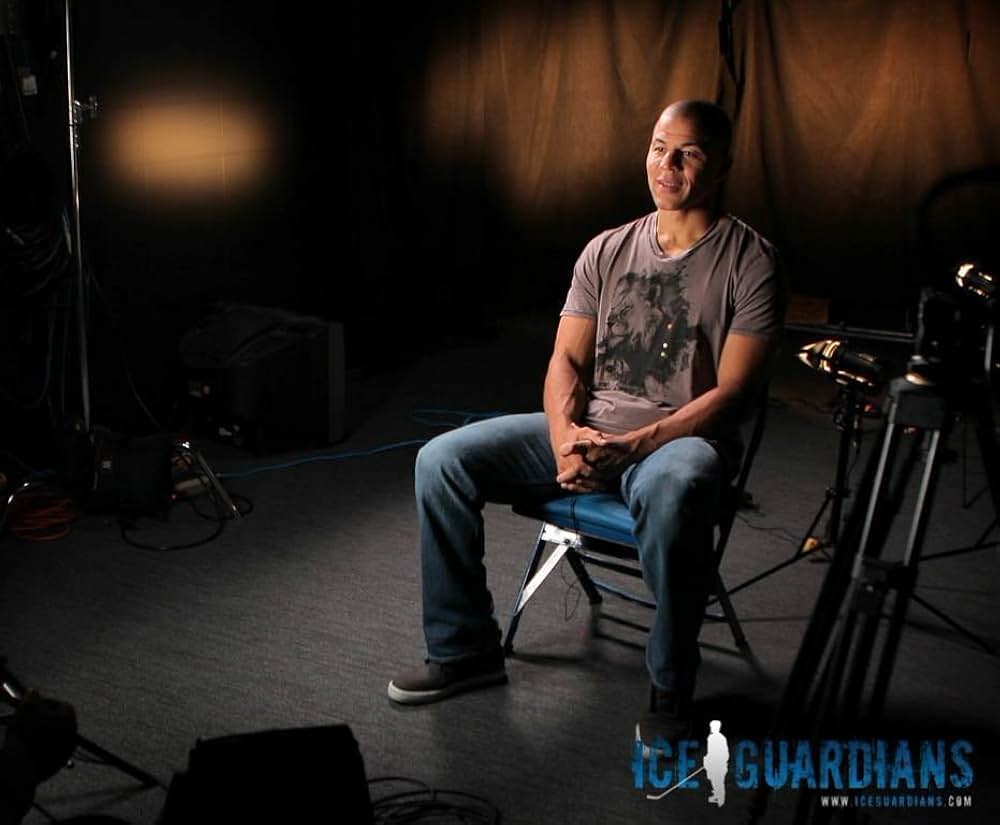 アイスホッケーの守護神の画像