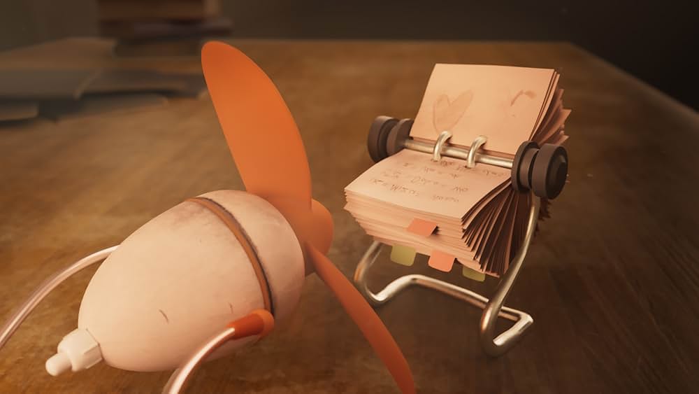 ちいさな扇風機の画像