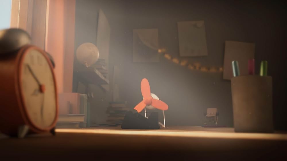 ちいさな扇風機の写真