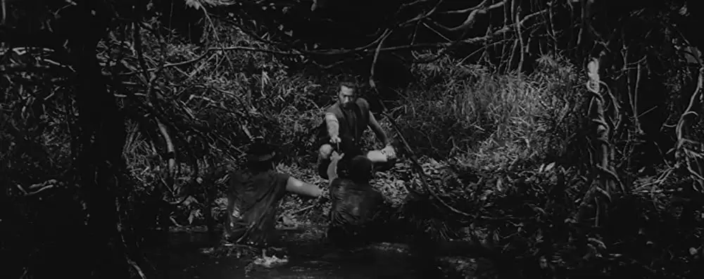 「隠し砦の三悪人」三船敏郎 & 千秋実 & 藤原鶏太の画像