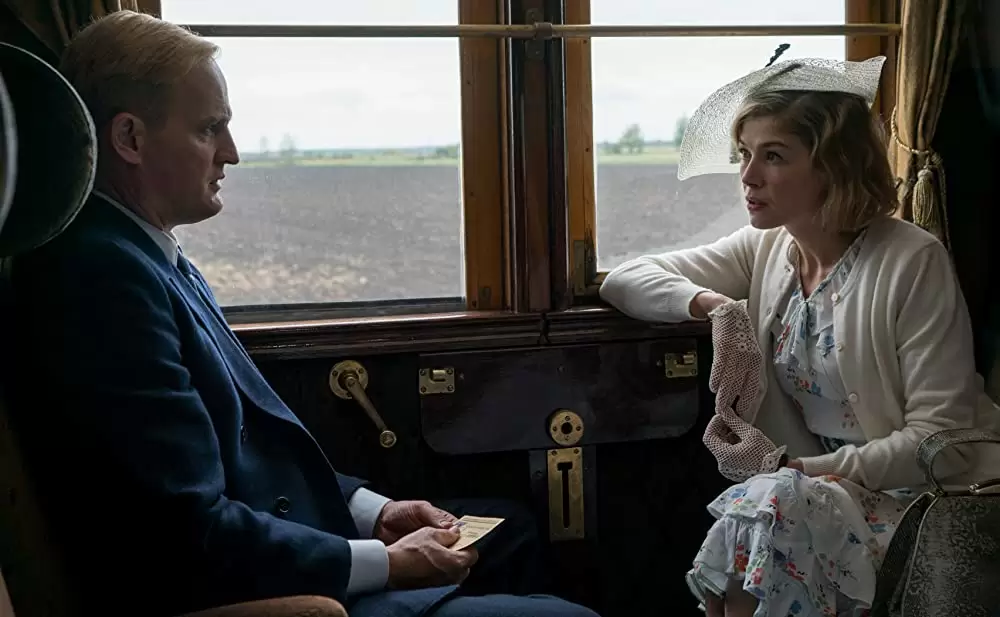 「ナチス第三の男」ジェイソン・クラーク & ロザムンド・パイクの画像