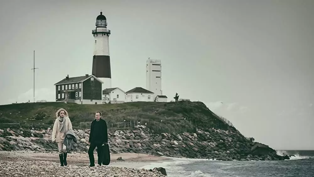 男と女、モントーク岬での画像