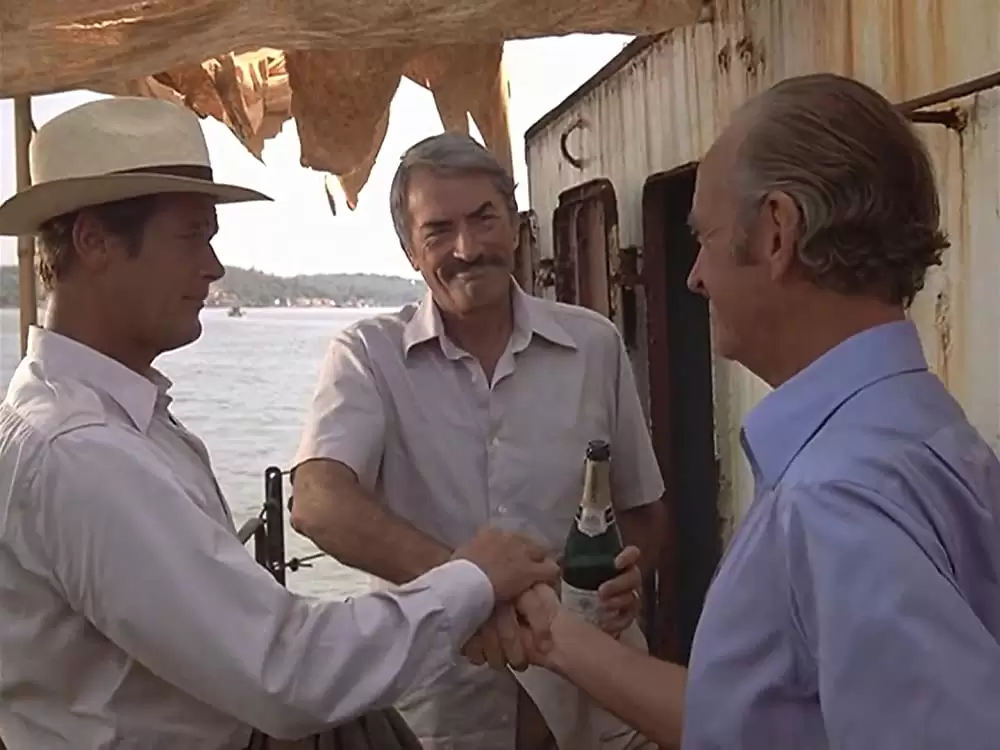 「シーウルフ」デビッド・ニーブン & グレゴリー・ペック & ロジャー・ムーアの画像