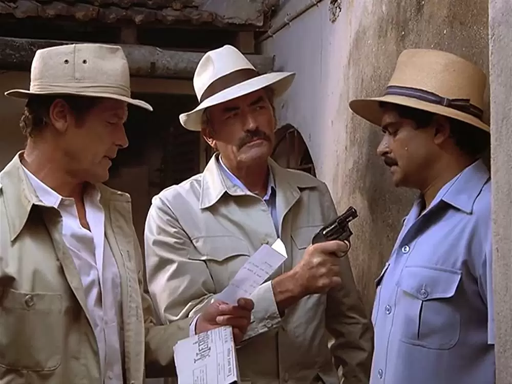 「シーウルフ」グレゴリー・ペック & ロジャー・ムーア & Marc Zuberの画像