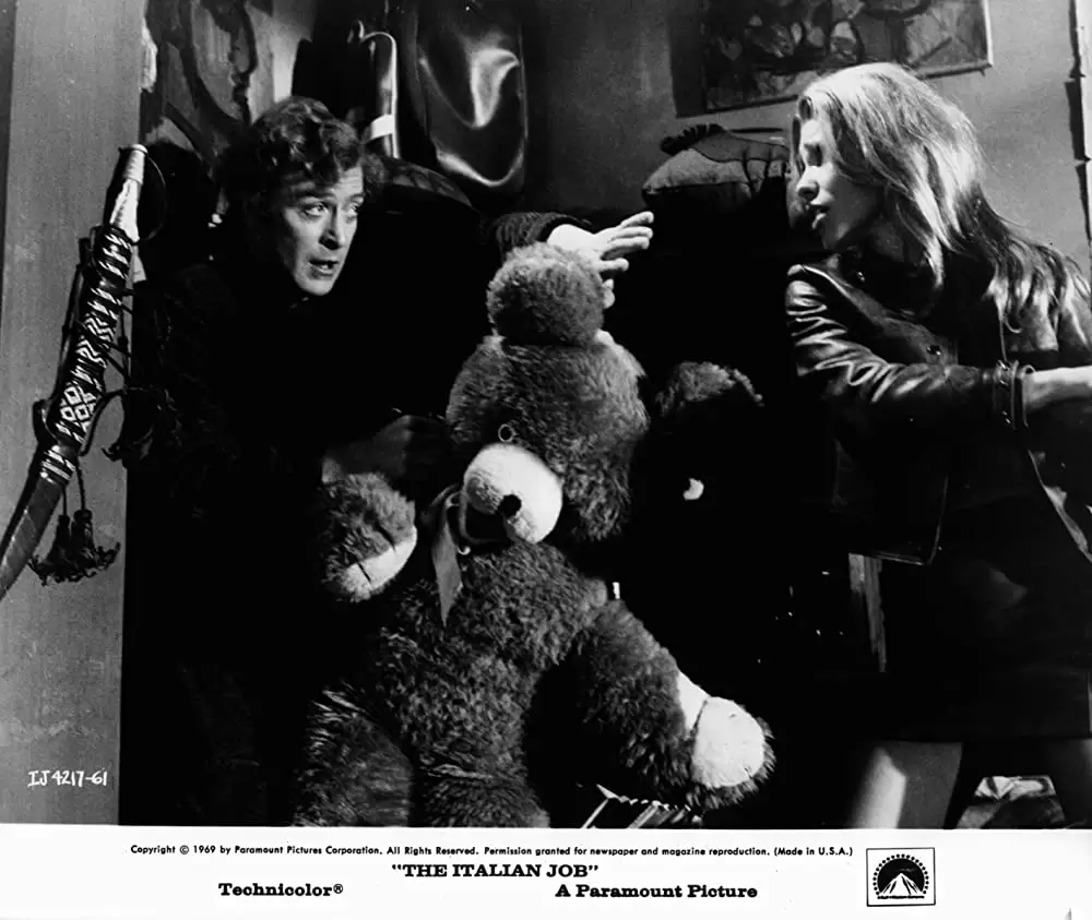 「ミニミニ大作戦」マイケル・ケイン & マーガレット・ブライの画像