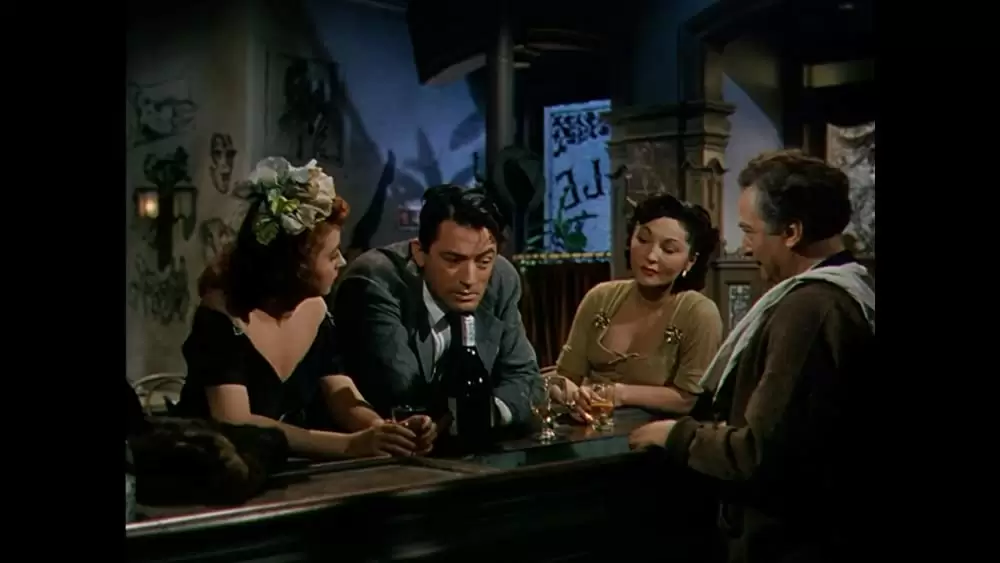 「キリマンジャロの雪」グレゴリー・ペック & エバ・ガードナー & Hildegard Knefの画像