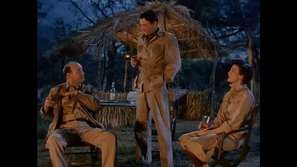 「キリマンジャロの雪」グレゴリー・ペック & エバ・ガードナー & Hildegard Knef & トリン・サッチャーの画像