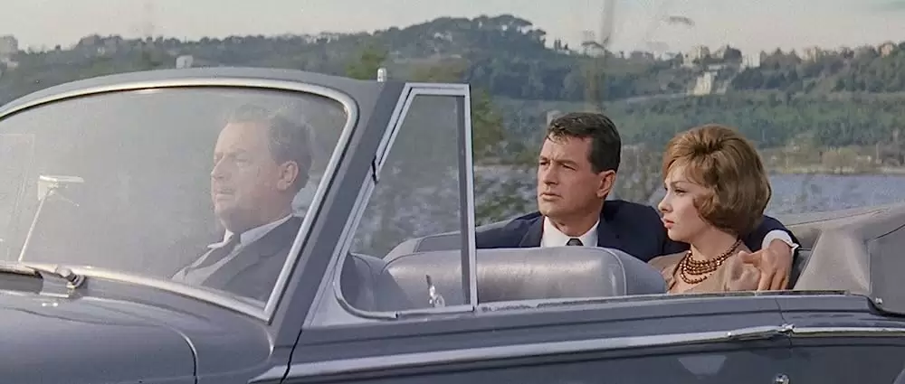 「九月になれば」ロック・ハドソン & ジーナ・ロロブリジーダ & ウォルター・スレザックの画像