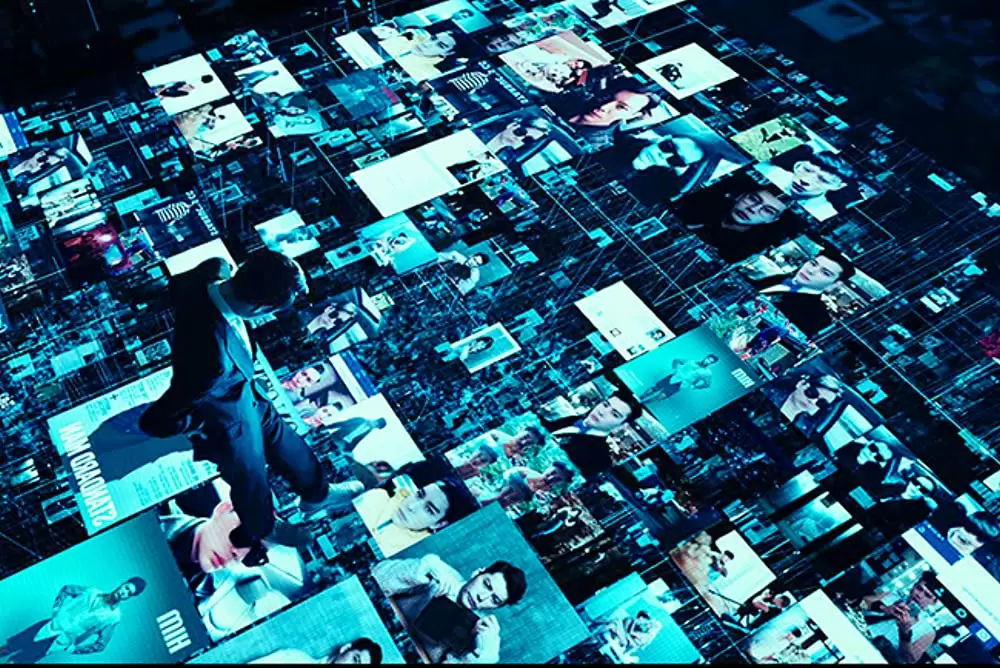 操作された都市の画像