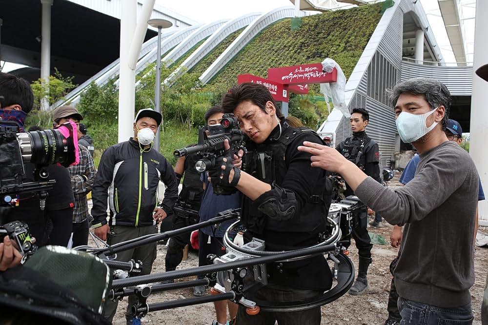 操作された都市の画像