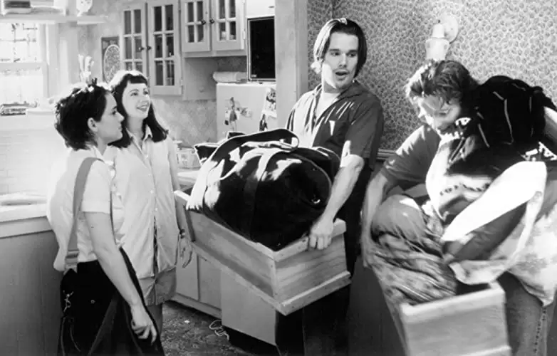 「リアリティ・バイツ」イーサン・ホーク & ウィノナ・ライダー & ジャニーン・ガロファロー & スティーブ・ザーンの画像