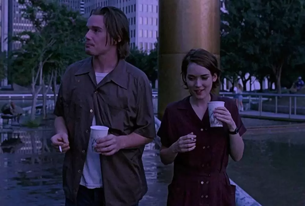 「リアリティ・バイツ」イーサン・ホーク & ウィノナ・ライダーの画像