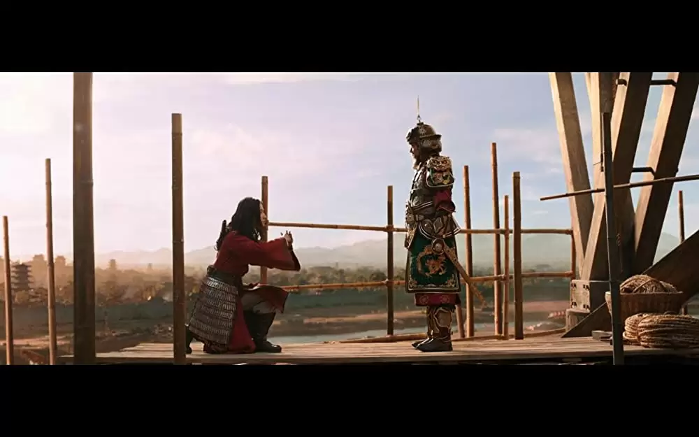 「ムーラン」ジェット・リー & 安风の画像