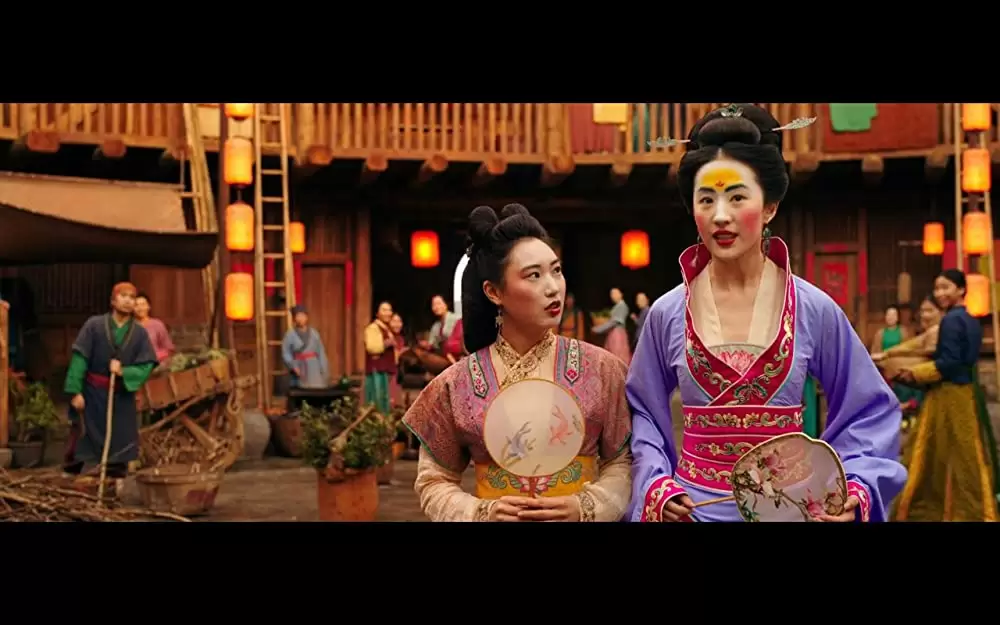 「ムーラン」安风 & 曾晓童の画像