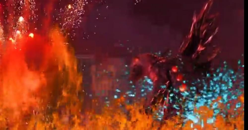 深海獣雷牙 対 溶岩獣王牙の画像