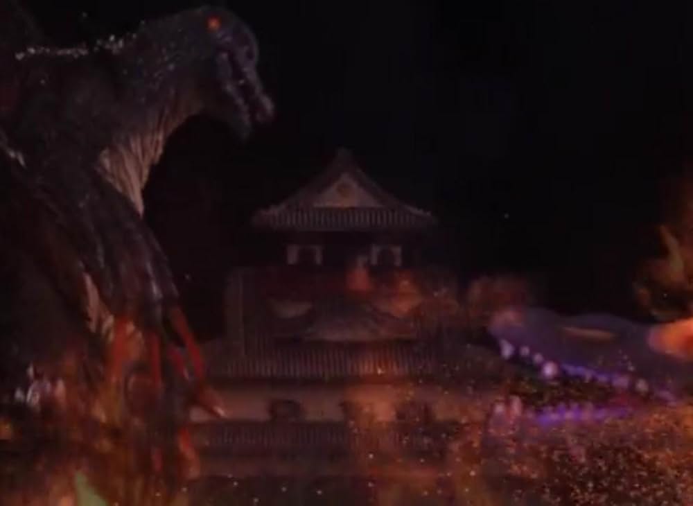 深海獣雷牙 対 溶岩獣王牙の画像