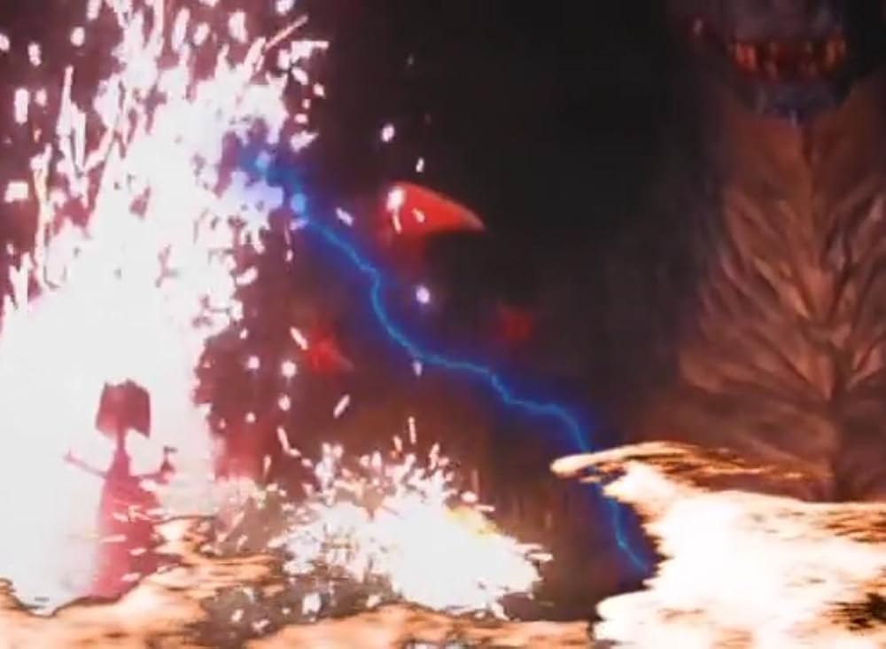 深海獣雷牙 対 溶岩獣王牙の画像