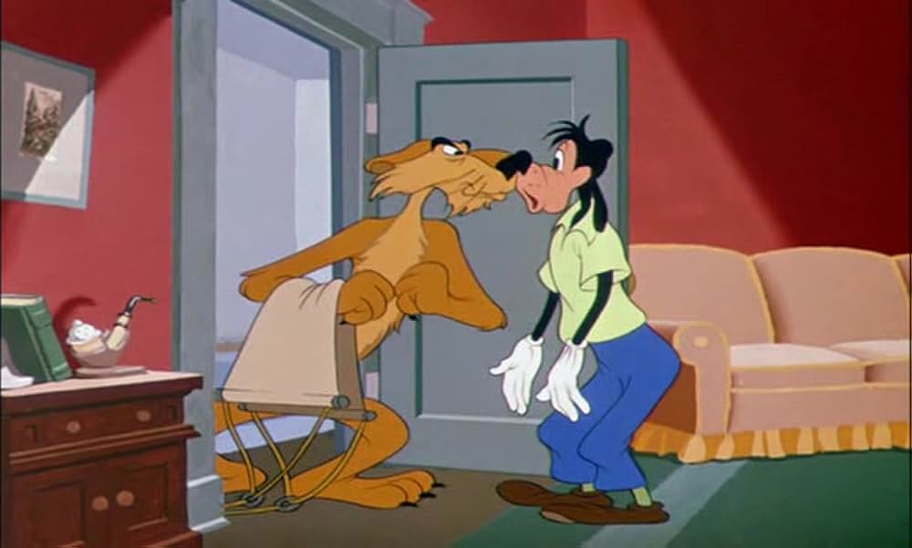 グーフィーの昼寝騒動の画像