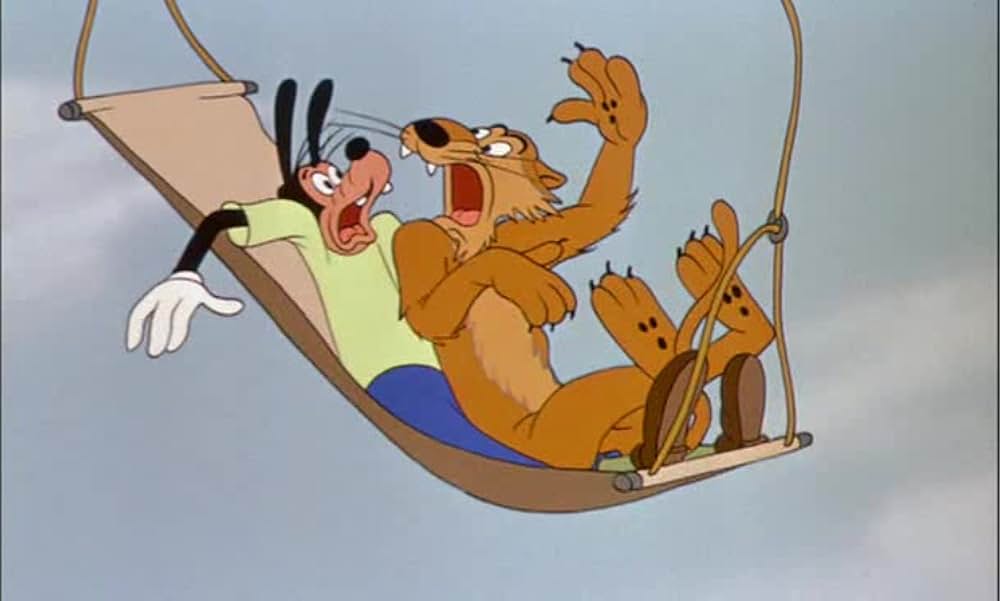 グーフィーの昼寝騒動の画像