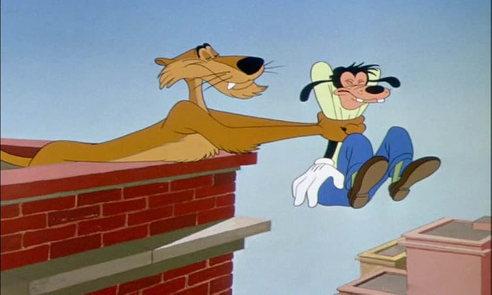 グーフィーの昼寝騒動の画像