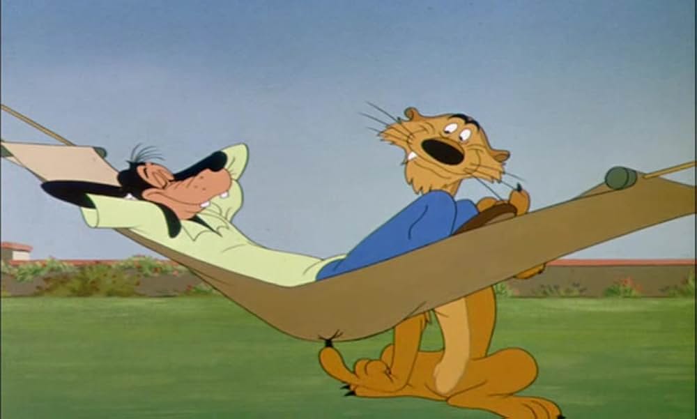 グーフィーの昼寝騒動の画像