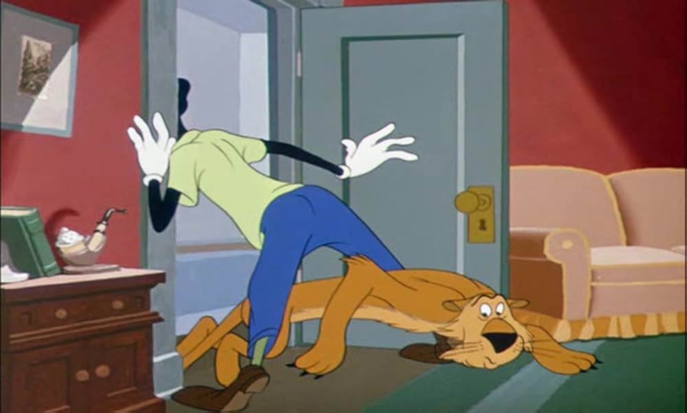 グーフィーの昼寝騒動の画像