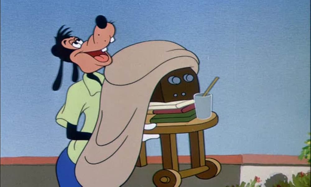 グーフィーの昼寝騒動の画像