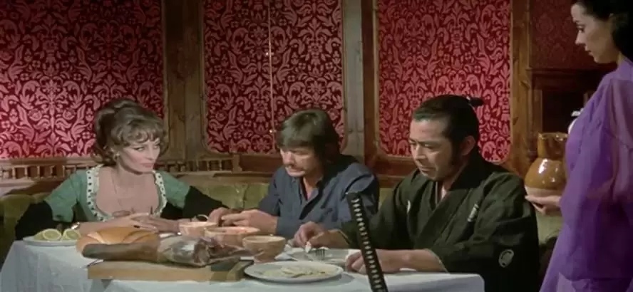 「レッド・サン」チャールズ・ブロンソン & キャプシーヌ & 三船敏郎 & Mónica Randallの画像