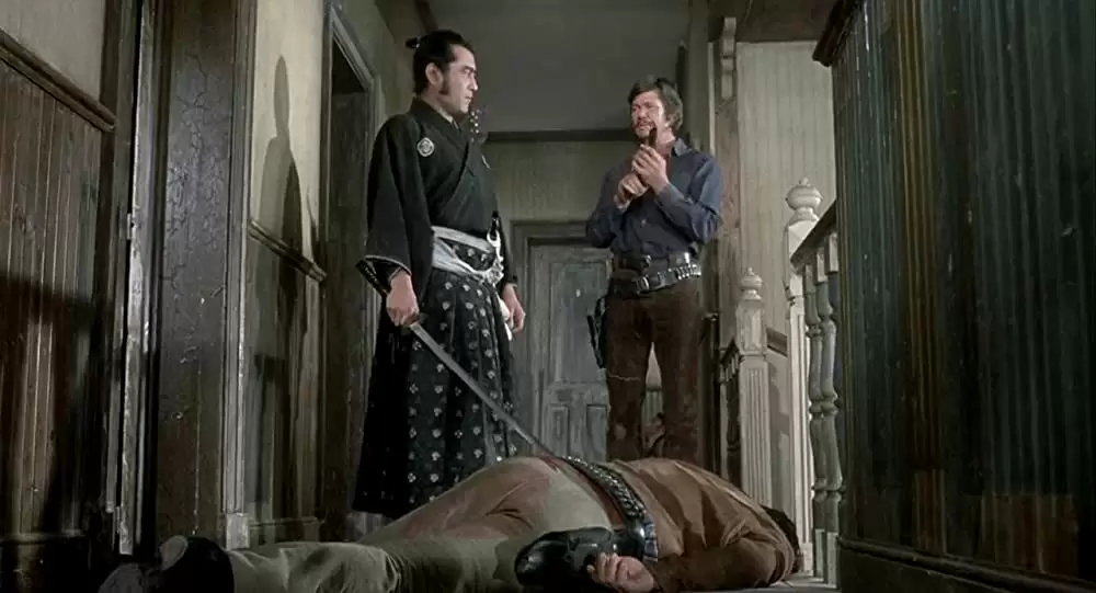 「レッド・サン」チャールズ・ブロンソン & 三船敏郎の画像