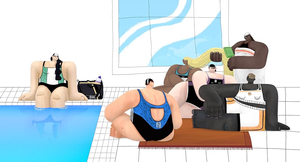 スイミングプールの画像