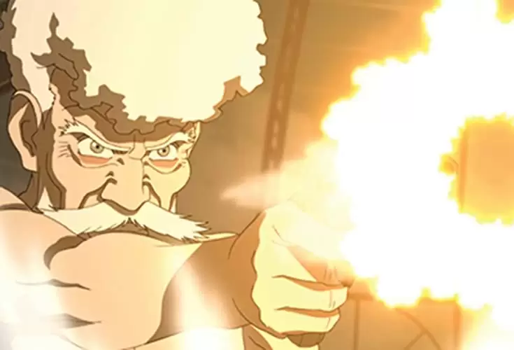 「スチームボーイ STEAMBOY」パトリック・スチュワート & 中村嘉葎雄の画像