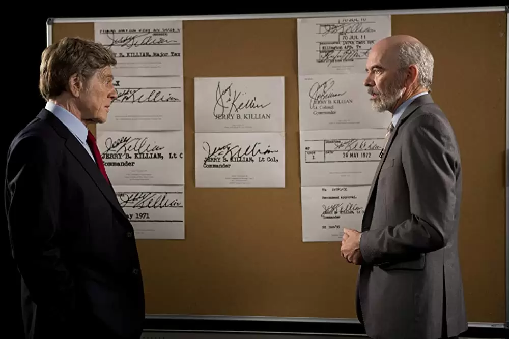 「ニュースの真相」ロバート・レッドフォード & ニコラス・ホープの画像