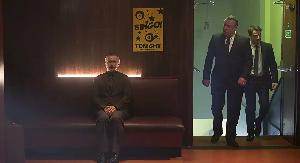 「バーニー・トムソンの殺人日記」ロバート・カーライル & レイ・ウィンストン & ケビン・ガスリーの画像