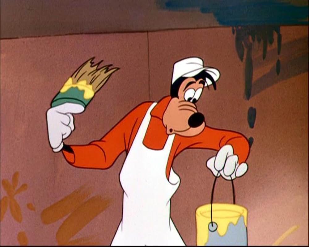 グーフィーの素人大工の画像