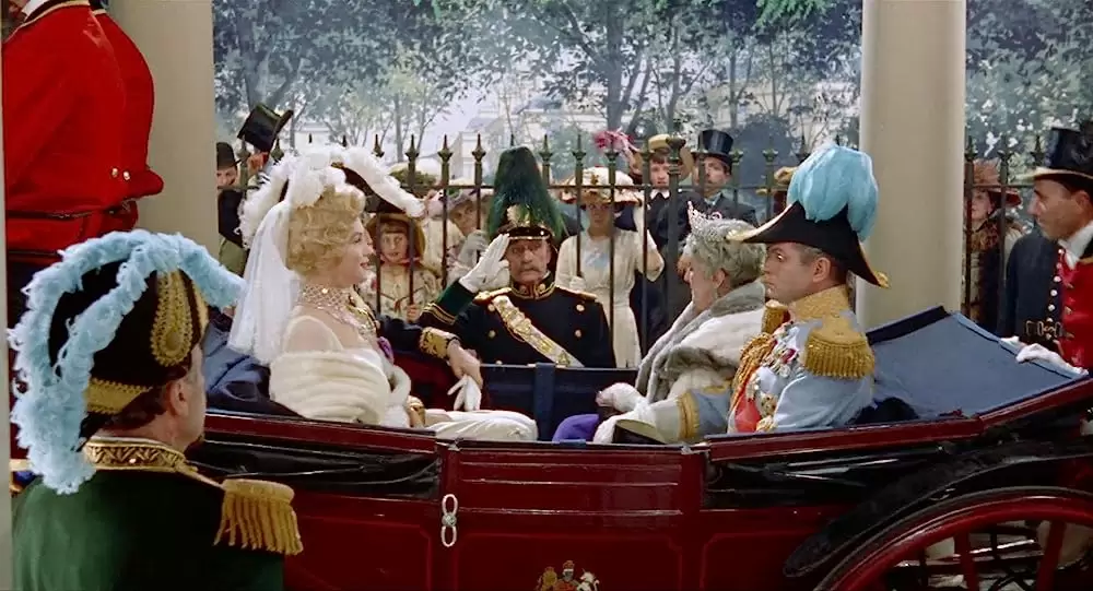 「王子と踊子」マリリン・モンロー & ローレンス・オリビエ & シビル・ソーンダイク & リチャード・ワティスの画像