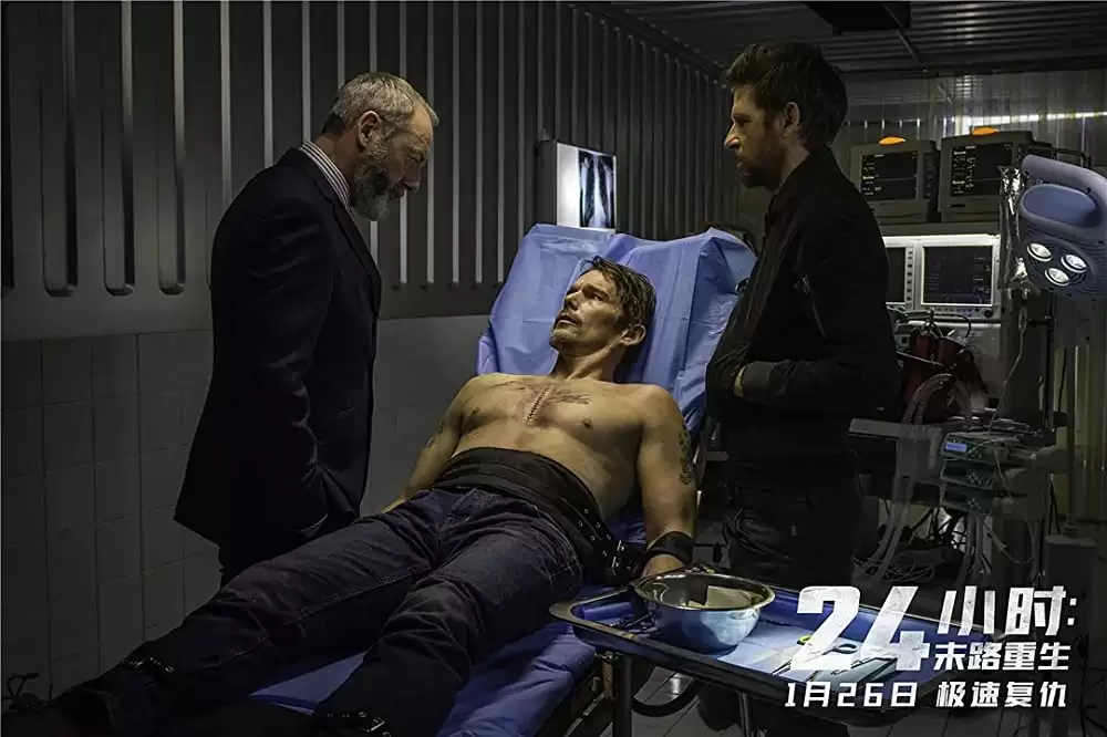 「リミット・オブ・アサシン」イーサン・ホーク & リーアム・カニンガム & ポール・アンダーソンの画像