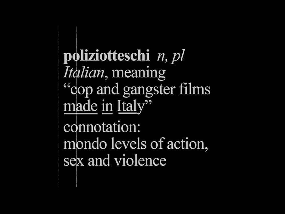 ユーロクライム！ 70年代イタリア犯罪アクション映画の世界の画像