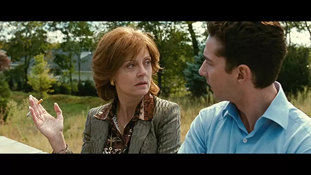 「ウォール・ストリート」スーザン・サランドン & シャイア・ラブーフの画像