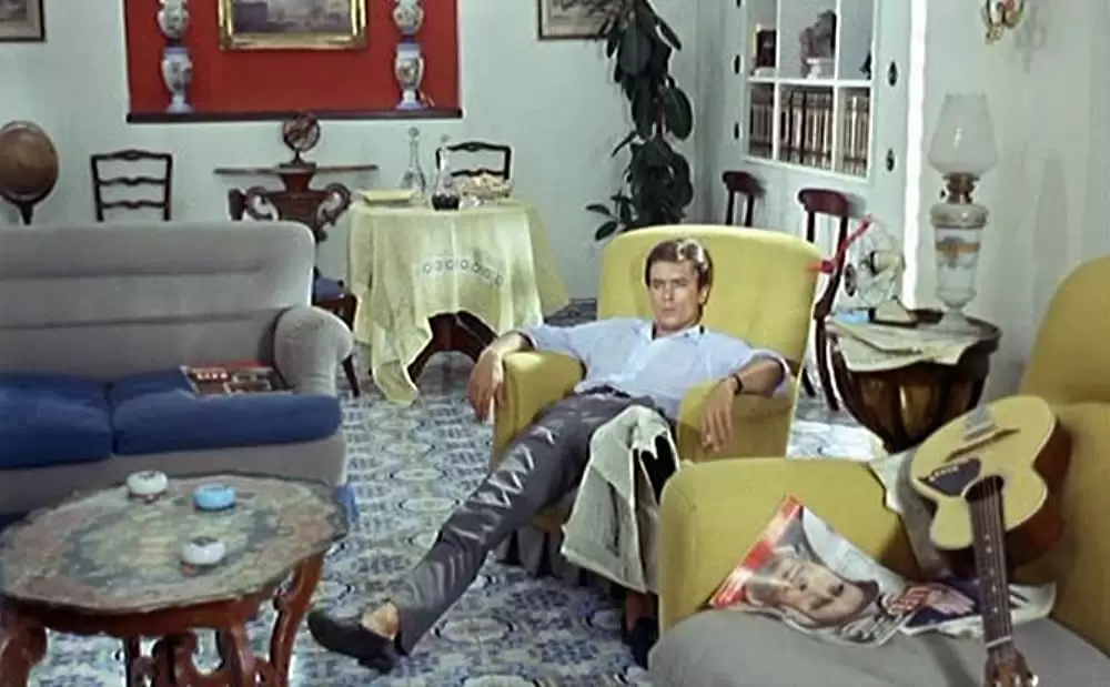 「太陽がいっぱい」アラン・ドロンの画像